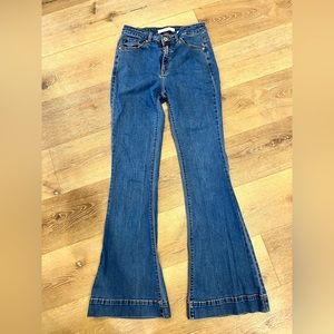 KanCan high waisted wide leg jeans